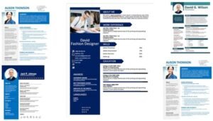 Resume/CV Templates Download (Word Format)