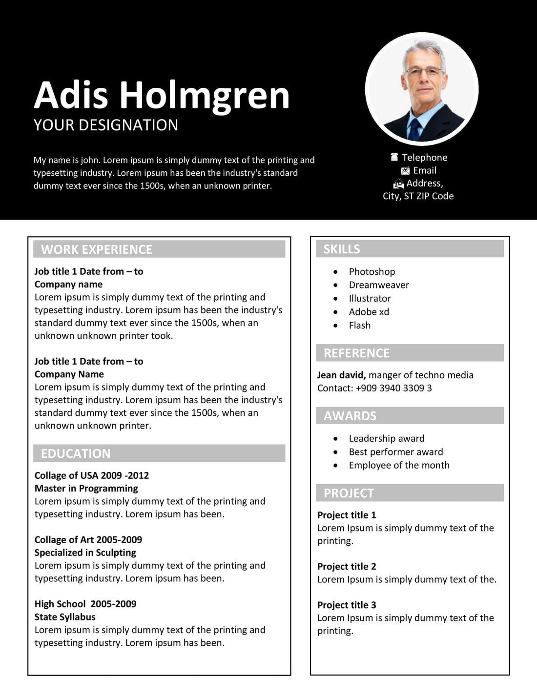 Modern Resume - Online Resume Builder