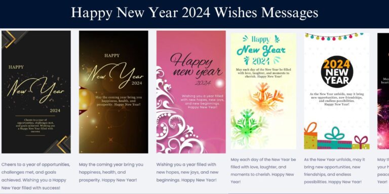 Happy New Year 2024 Wishes Messages