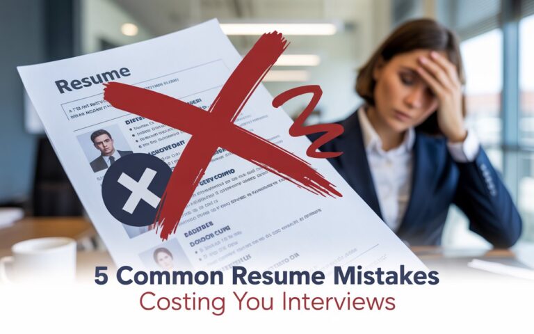 5 Common Resume Mistakes That Are Costing You Interviews