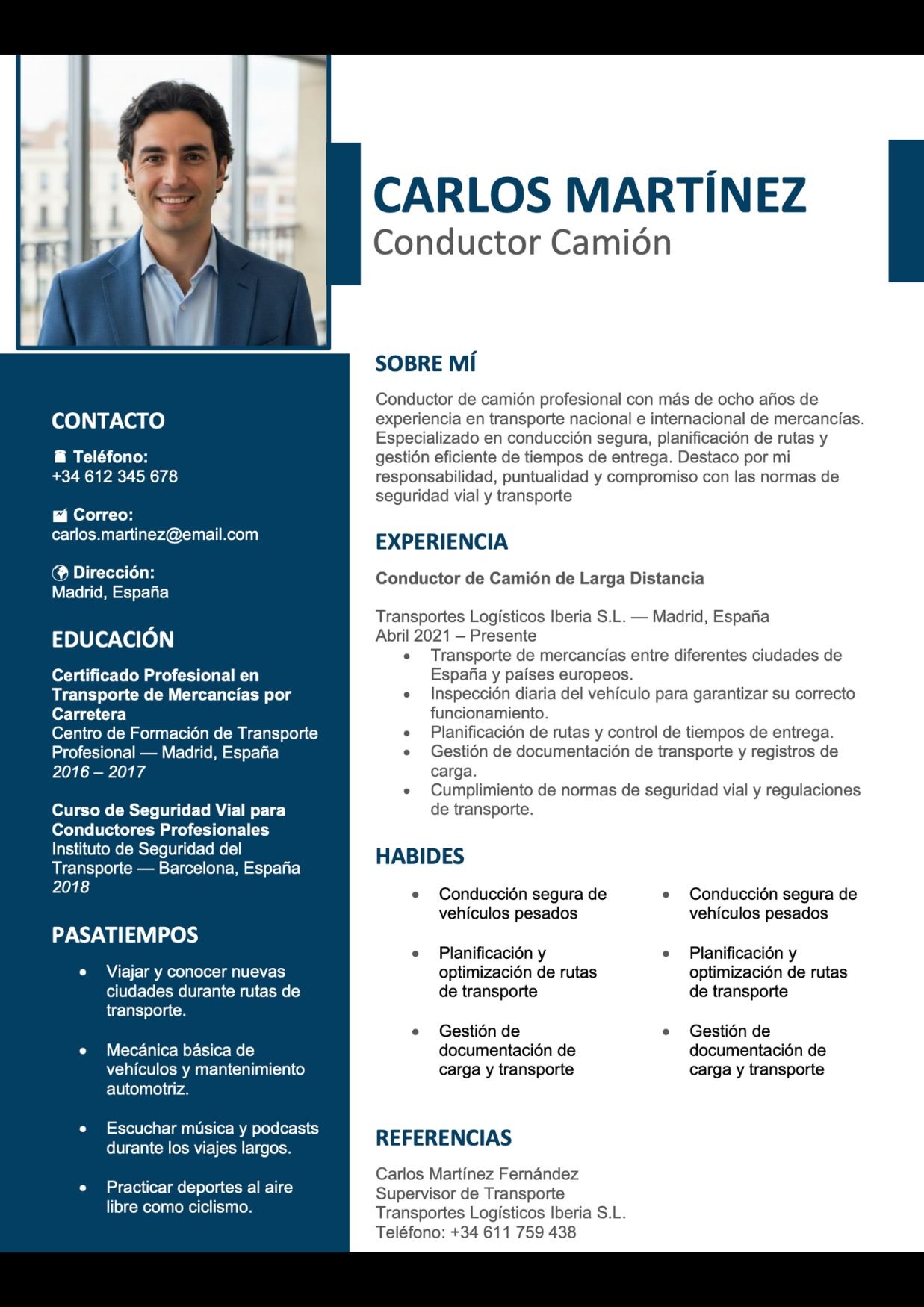 Plantillas de CV gratuitas