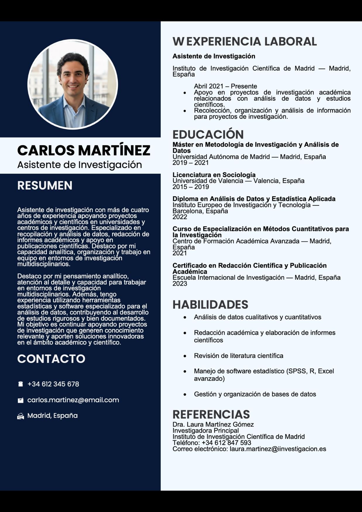 plantillas para curriculum gratis