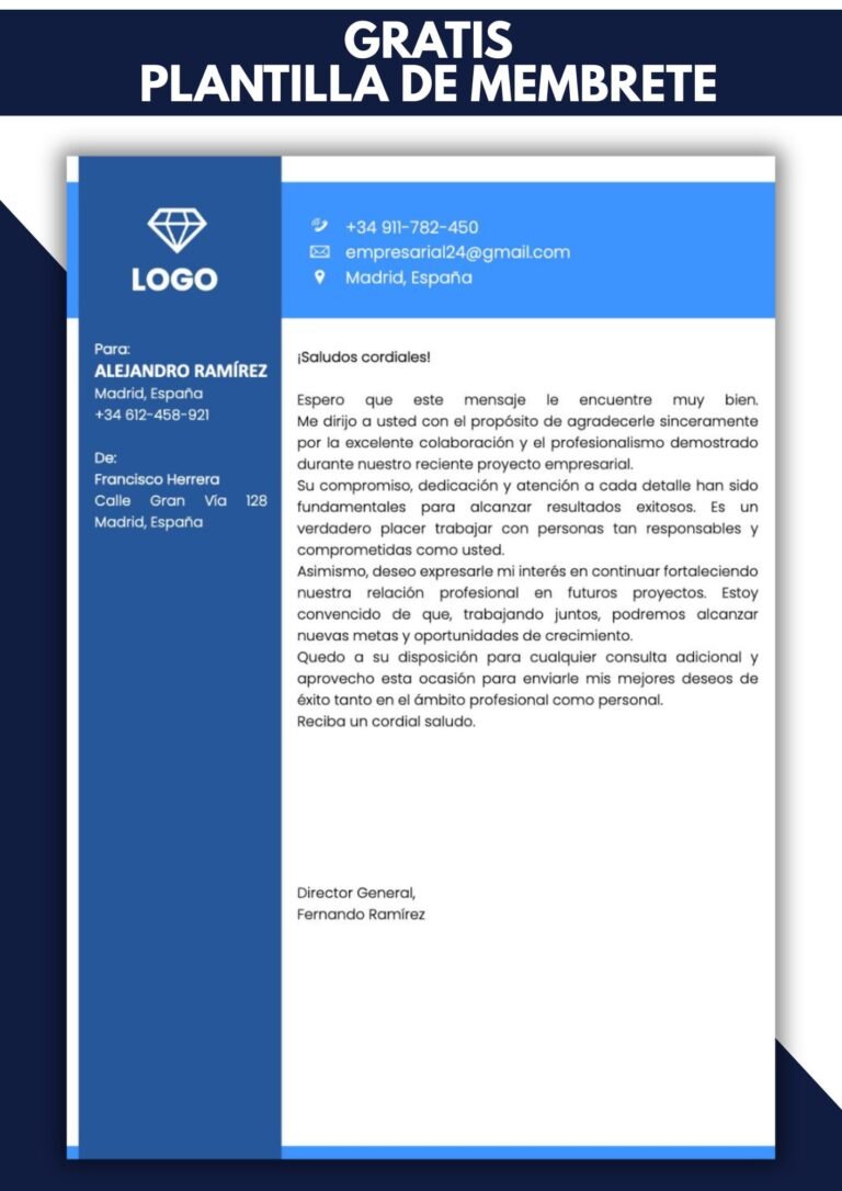 diseño de membrete