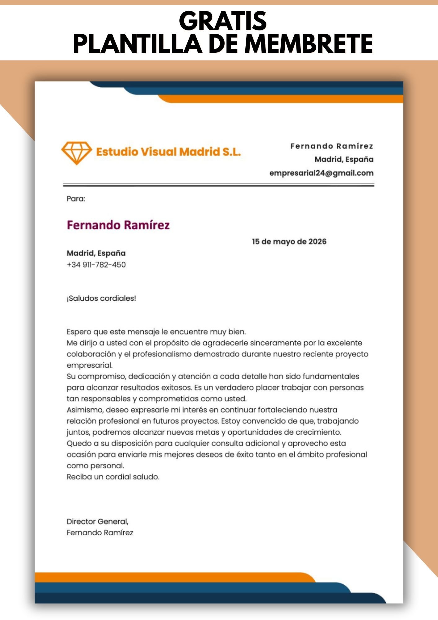 membrete para imprimir