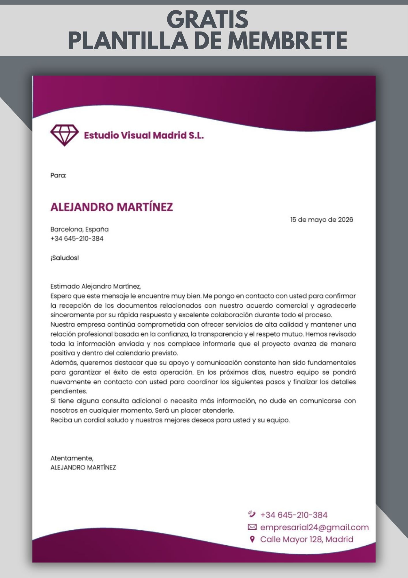 membrete para word gratis