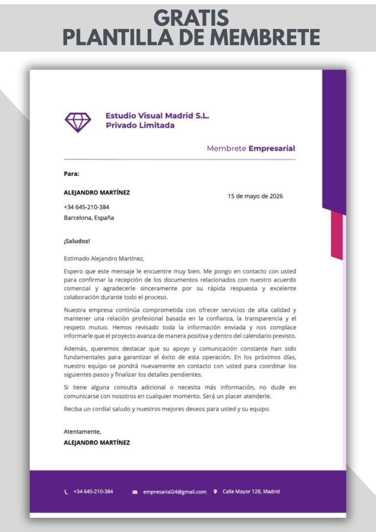 membretes personalizados para imprimir
