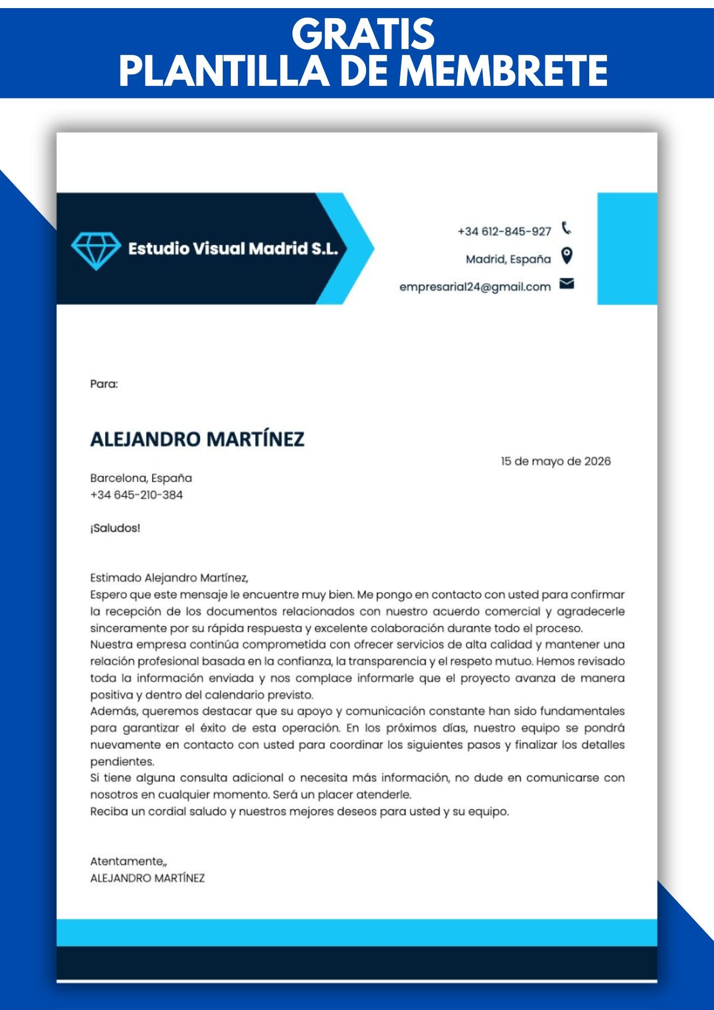 modelos de membrete